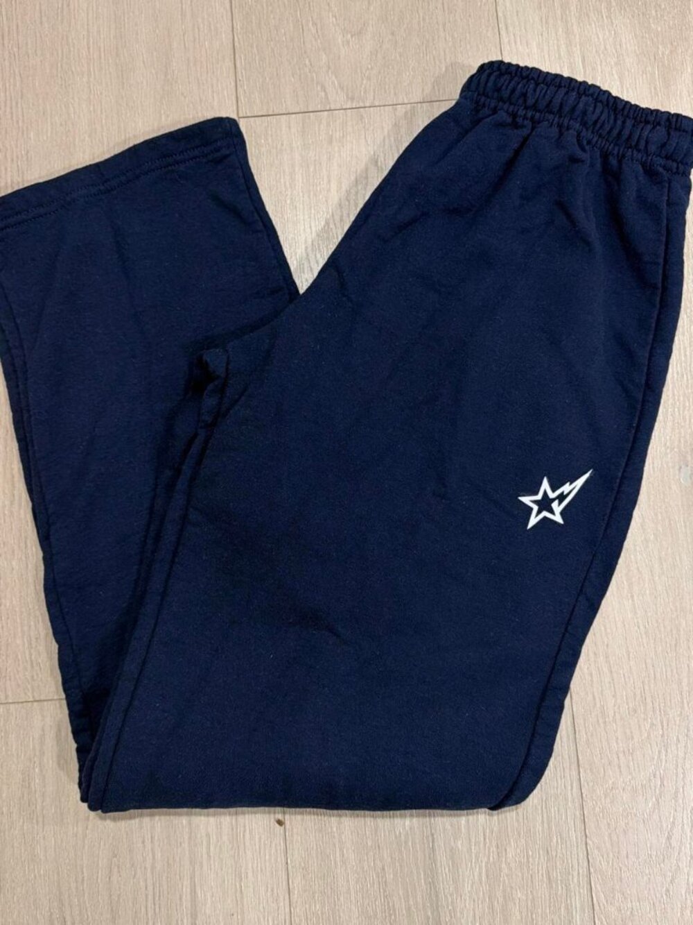 Gildan Women's Navy and Blue Joggers-tracksuits Size M